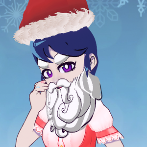 Santa Beard vroid custom
