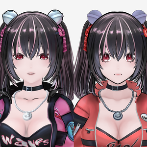 【オリジナル】Akane｜VRChatアバター｜Quest対応｜iOS対応｜Warudo対応
