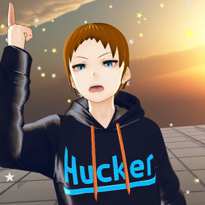 【VRM・MMD】ハッカーくん【オリジナル3Dモデル】