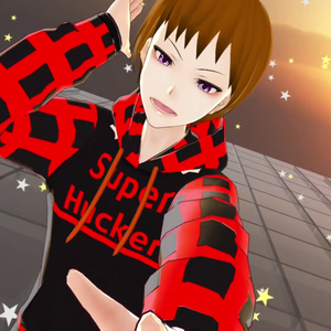スーパーハッカーくん【無料・VRoid・MMD】