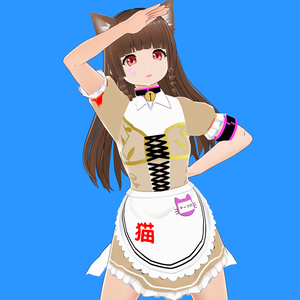 キャットガール マークII（ネコムスメスタイル）【無料・VRoid】