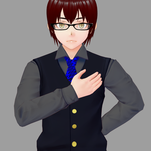 バーテンダー【VRoid・MMD】