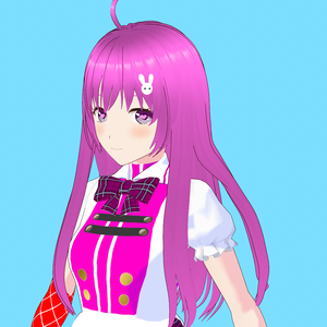 紬（つむぎ） V3【オリジナル3Dモデル(VRM・MMD)+VRoid Studio用衣装カスタムアイテム】