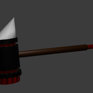 ウォーハンマー【Blender・FBX】