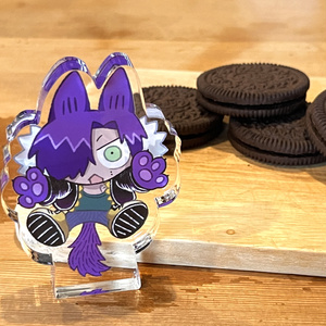 いでにゃんアクリルブロック