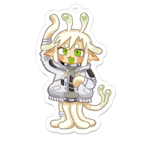 うどん星人キーホルダー「えいおー！」
