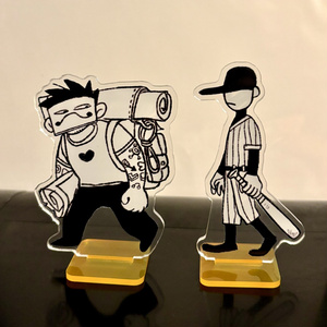 ザッカリーとバッターのアクスタ