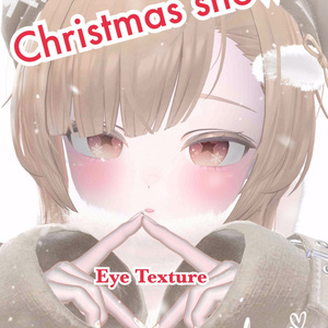 【5 avatar 対応】Christmas snow Eye Texture
