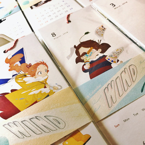 【12月以降発送】2018年カレンダー「WIND」
