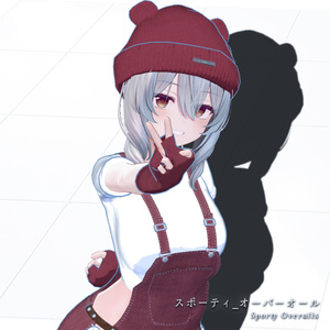 Sporty Overalls【6アバター対応】 