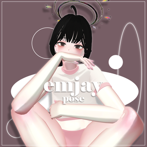 [EMJAY] 편하게 앉은 포즈