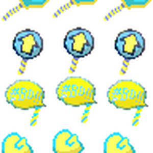pictSQUER用アバター BDプロップス