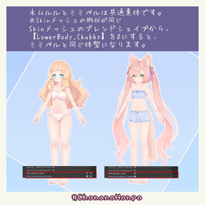 オリジナル3Dモデル「ネムルル」 缩略图 5