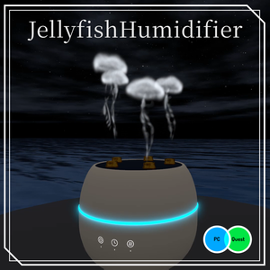 【2026/9/30まで50% OFF】【VRChat】クラゲ加湿器 / Jellyfish Humidifier