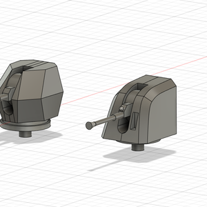 3Dモデル　Bofors 40mm L70 単装機関砲
