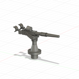 1/700　エリコン20ｍｍ単装機銃　STLデータ