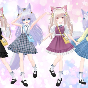 衣装3Dモデル『おでかけロリータ』 缩略图 7