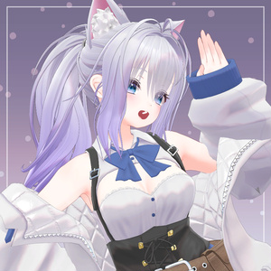 【13アバター対応】髪型3Dモデル『Twisted Ponytail』 缩略图 14
