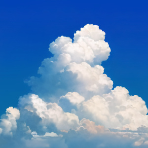 【背景素材】夏空_002