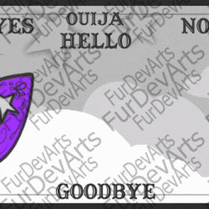 STREAM ALERTS - ANIMATED!  OUIJA/HALLOWEEN