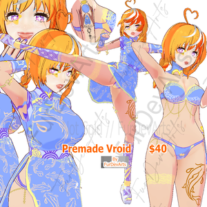 Star Beauty Vroid Model Premade