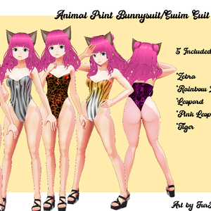 Vroid!! Animal Bunnysuit / Swimsuit! // Vroid Stable, Vroid Beta!