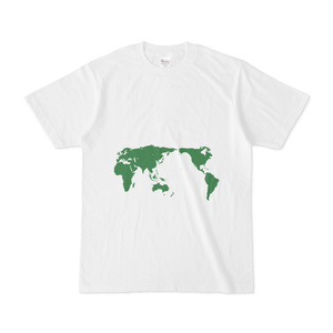 オーストラリアが四国になっていても気がつかないＴシャツ