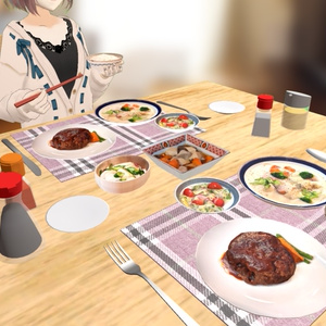 無料【VRChat想定】春雨サラダ　△1620 缩略图 5