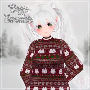 無料 FREE! Cozy Sweater 🎄 [bnuuy_f001]
