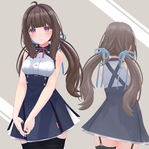 ぱっつんローツイン
