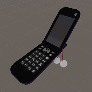 MDR風携帯電話