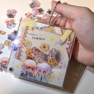 リバーサルフィルム入りアクリルキーホルダー「河童ちゃん