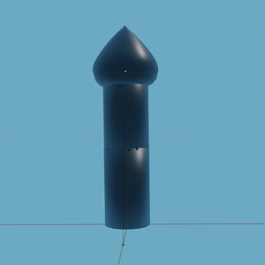 角(ツノ)_ハート型_Horn_heart FBX