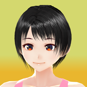 VRC 女性用ショートヘア#1