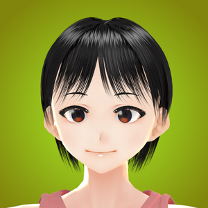 VRC 女性用ショートヘア#3