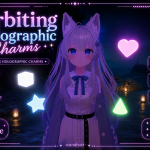 Orbiting Holographic Charms