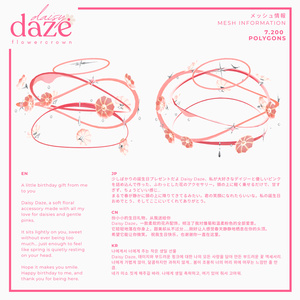 Daisy Daze  — フラワークラウン 缩略图 2