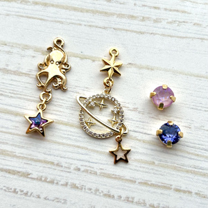 にじさんじ 星導ショウ 小柳ロウ スワロフスキーネックレス - Aesop27