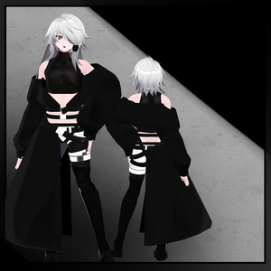 【オリジナル3Dモデル】「セルラタ -Serrulata-」 缩略图 2
