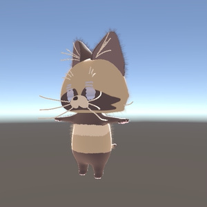 【無料】うおにゃんおをたぬき風にするテクスチャ