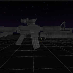 【Unity/VRChat シェーダー】M4A1 with shoot particles