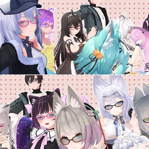 【26アバター対応】メガネ「ラブリーキャット」（UA-G01）/ 🔄5月6日更新 缩略图 42