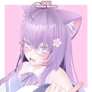 【34アバター対応】メガネ「ラブリーキャット」ver.2（UA-G01）/ 🆙8月25日追加 缩略图 41
