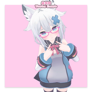 【34アバター対応】メガネ「ラブリーキャット」ver.2（UA-G01）/ 🆙8月25日追加 缩略图 28