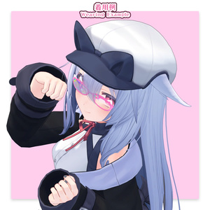 【34アバター対応】メガネ「ラブリーキャット」ver.2（UA-G01）/ 🆙8月25日追加 缩略图 2