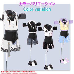 【5アバター対応】🐼ぱんだもーどらっしゅ（UC-C06） 缩略图 3