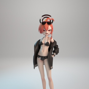 ブルーアーカイブ 飛鳥馬トキ バニーガール （1/7スケール