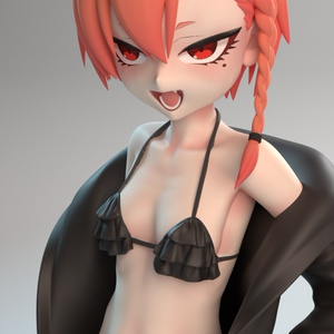 ブルーアーカイブ 美甘ネル(バニーガールver.) 1/7サイズ