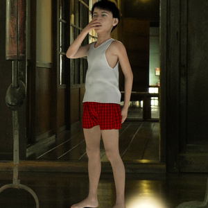 daz服　前開きモーフ付きアンダーウェアG8.1M　Underwear with front opening morph G8.1M