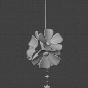 [FREE] Flower_earring 缩略图 4